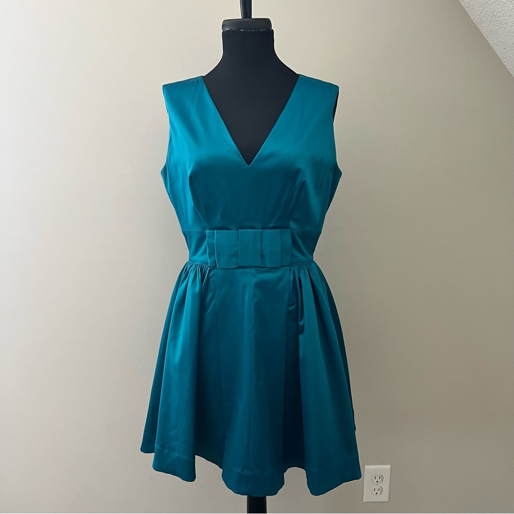 Satin Jewel-toned Dress Trashy Diva/Candice Gwinn sz 8